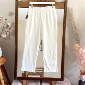 Callahan Knitwear Jackie Ivory Cozy Sweatpants